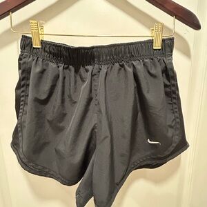 Nike Black Athletic lined Shorts Lightweight Performance